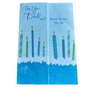 Happy Birthday Dad From Both Of Us Couldn't Ask For Better Dad Hallmark Card